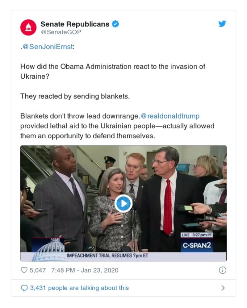 Post preview from Donald Trump