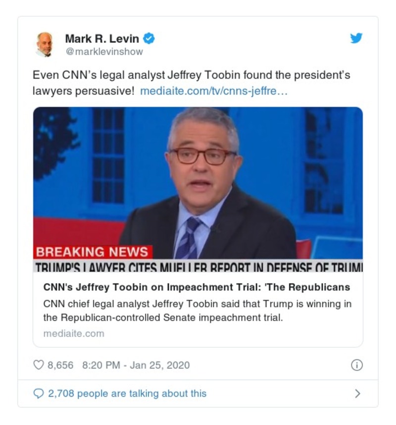 Post preview from Donald Trump