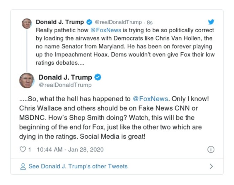 Post preview from Donald Trump