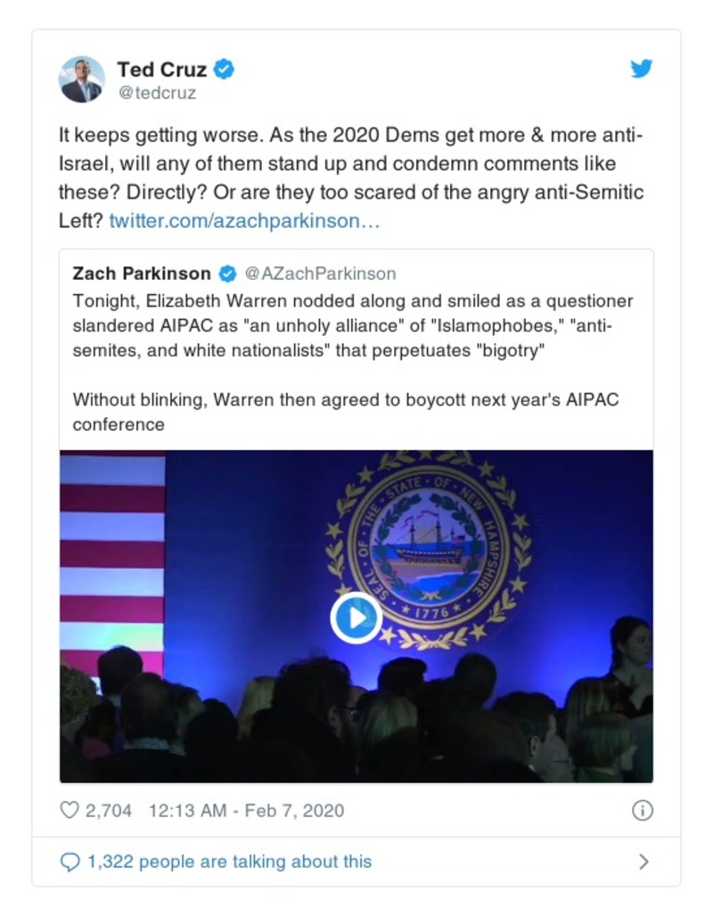 Post preview from Donald Trump