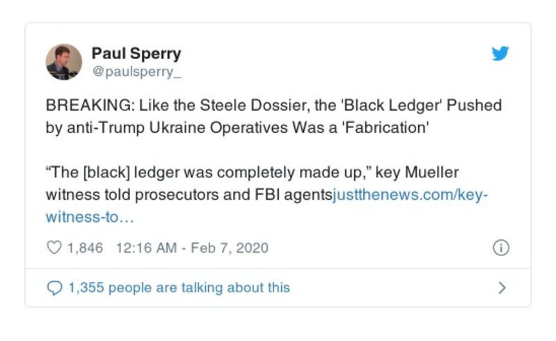 Post preview from Donald Trump