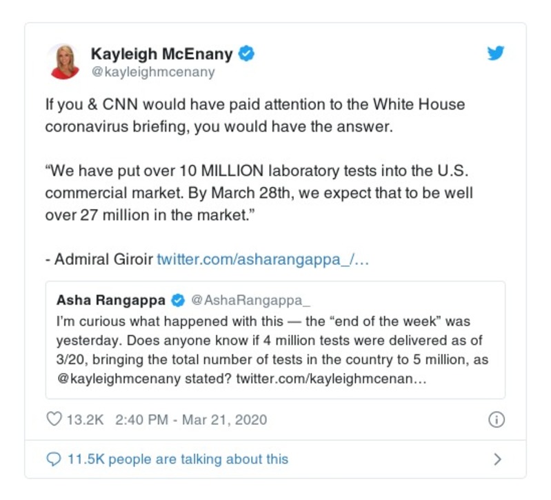 Post preview from Donald Trump