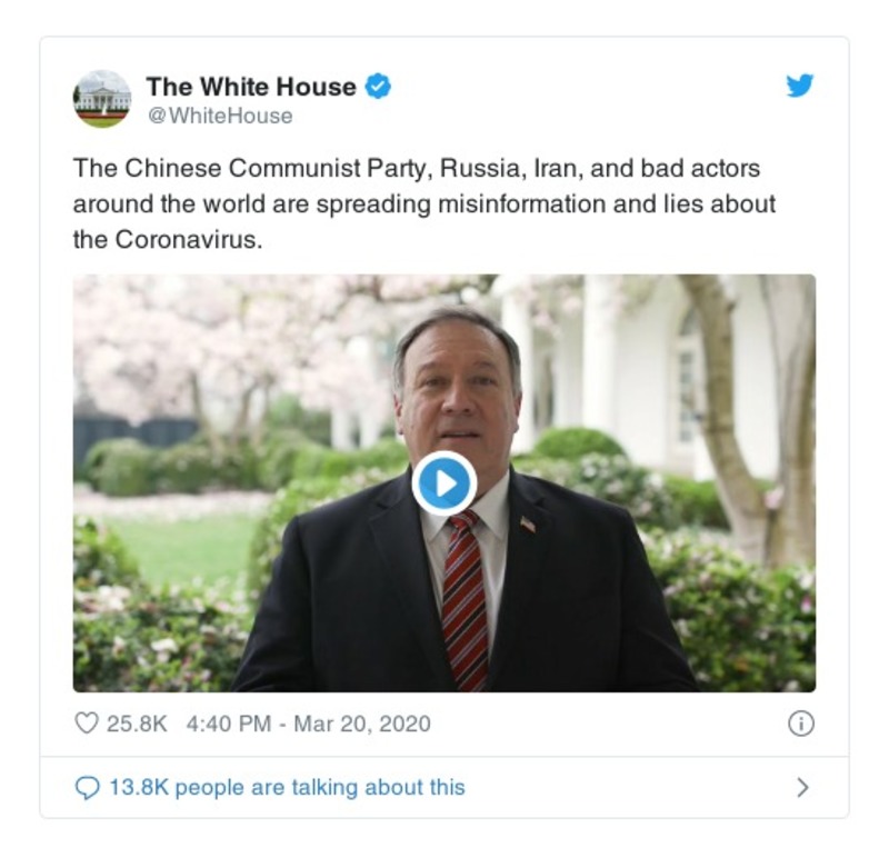 Post preview from Donald Trump