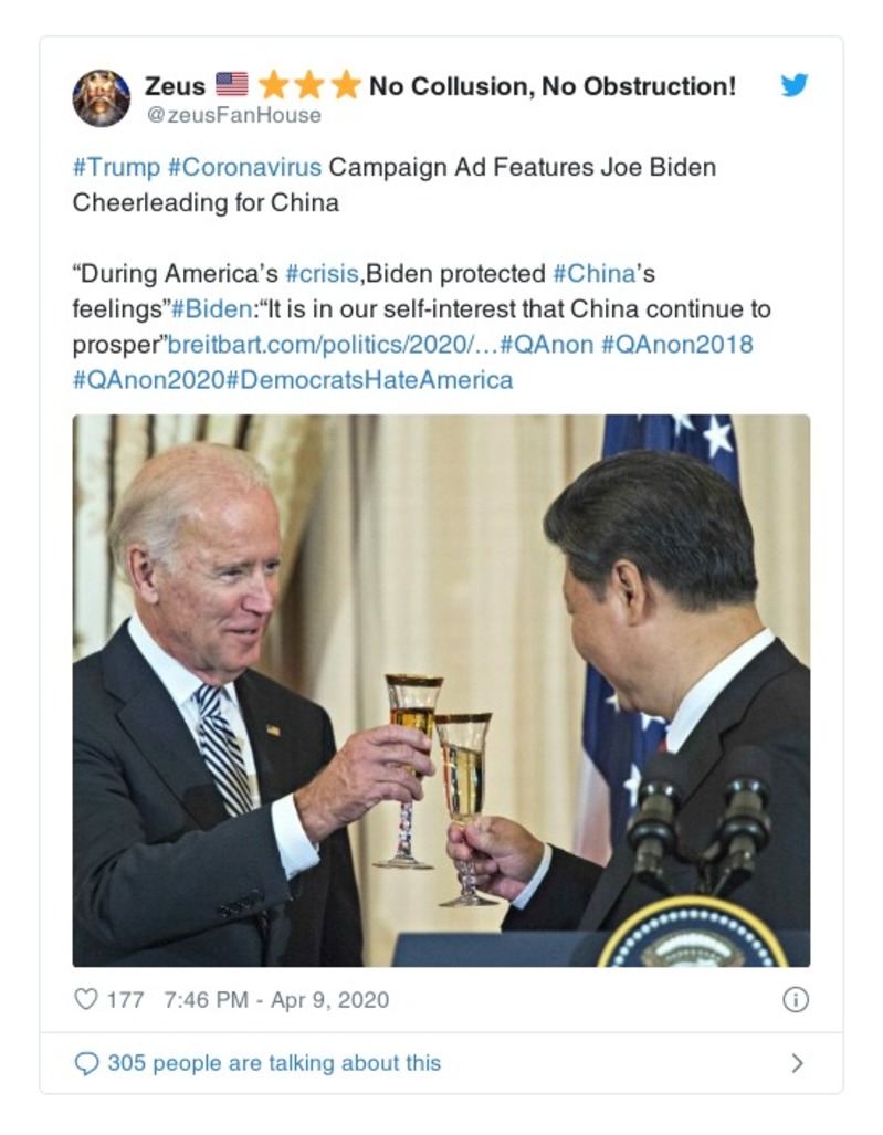 Post preview from Donald Trump