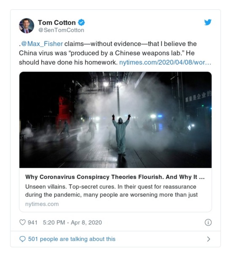 Post preview from Donald Trump