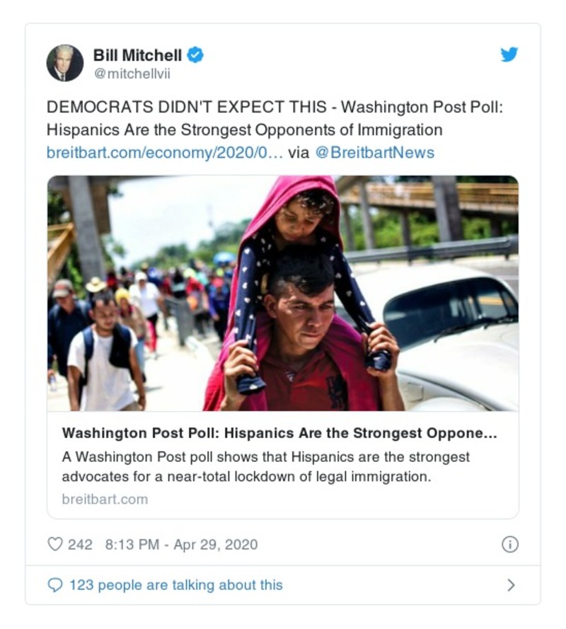 Post preview from Donald Trump