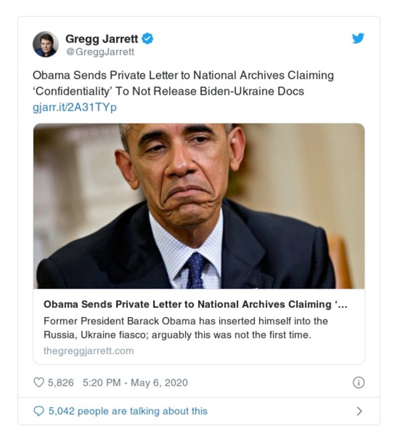 Post preview from Donald Trump