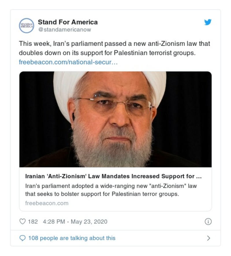 Post preview from Donald Trump