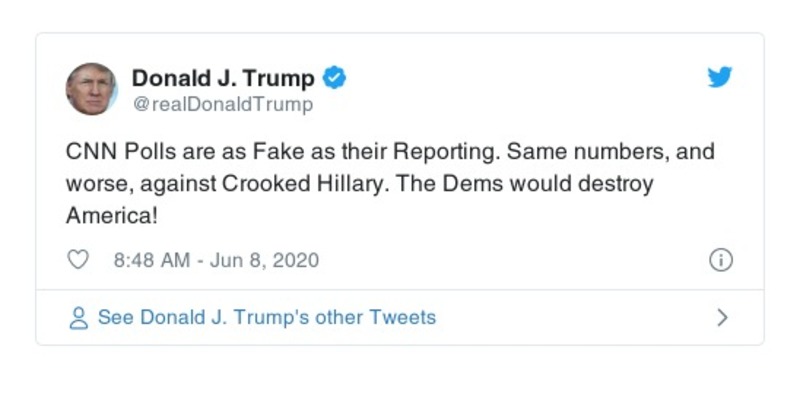 Post preview from Donald Trump