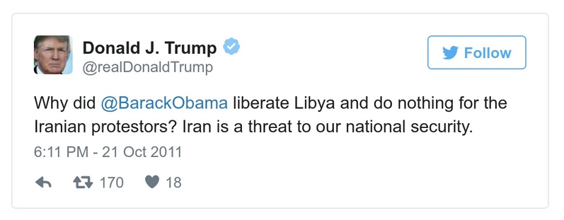 Post preview from Donald Trump