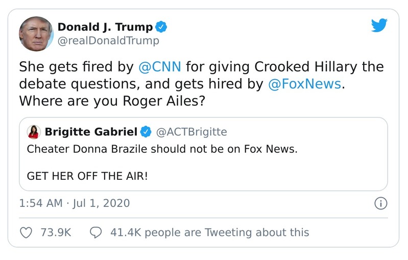 Post preview from Donald Trump