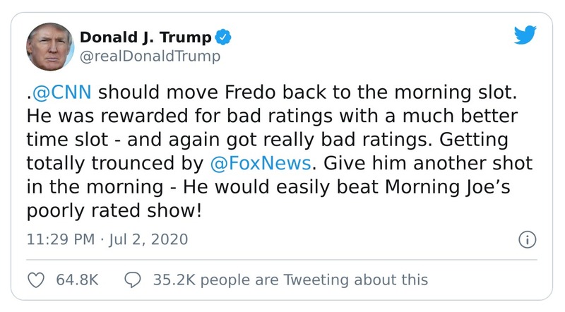 Post preview from Donald Trump