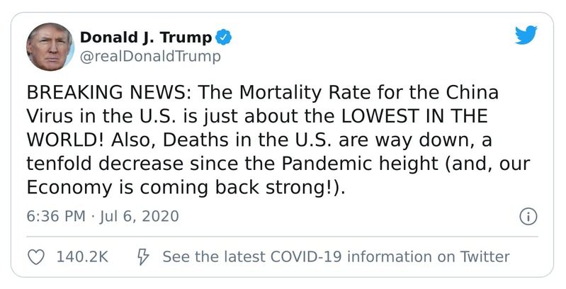 Post preview from Donald Trump