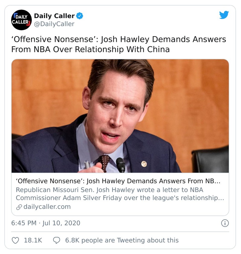 Post preview from Donald Trump