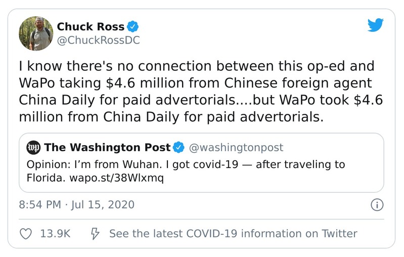 Post preview from Donald Trump