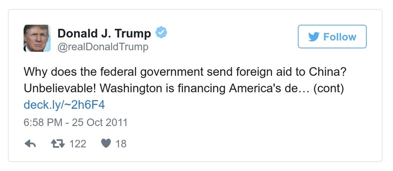 Post preview from Donald Trump