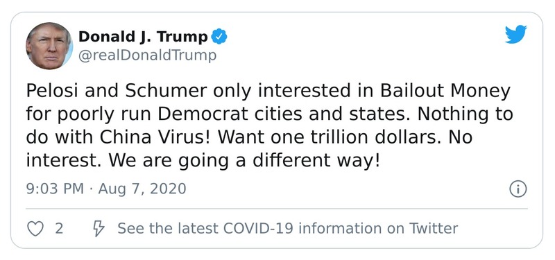 Post preview from Donald Trump