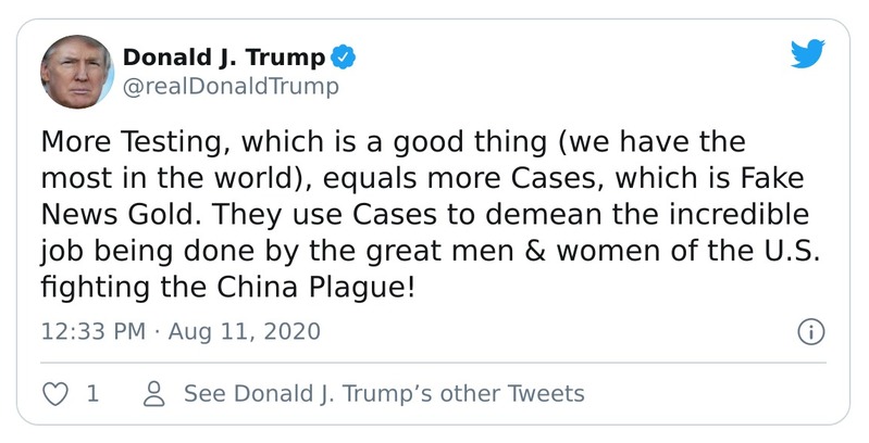 Post preview from Donald Trump