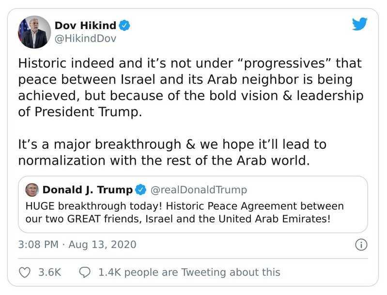 Post preview from Donald Trump