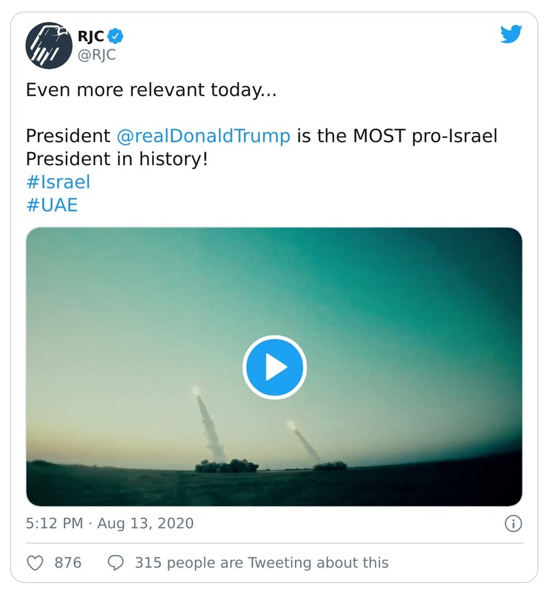 Post preview from Donald Trump