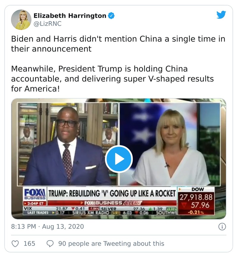 Post preview from Donald Trump