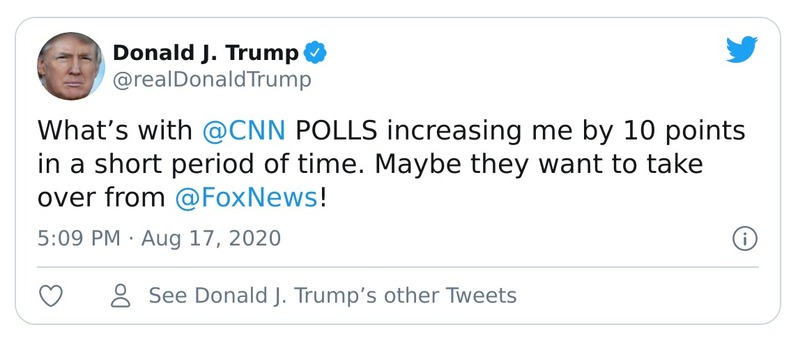 Post preview from Donald Trump