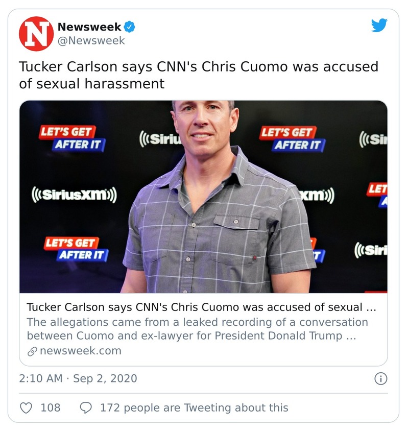 Post preview from Donald Trump