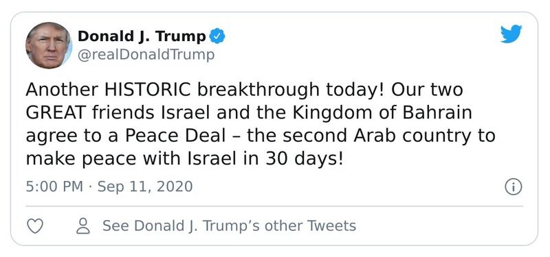 Post preview from Donald Trump