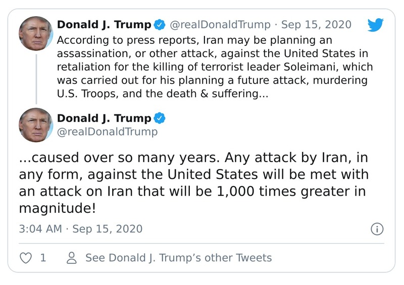 Post preview from Donald Trump