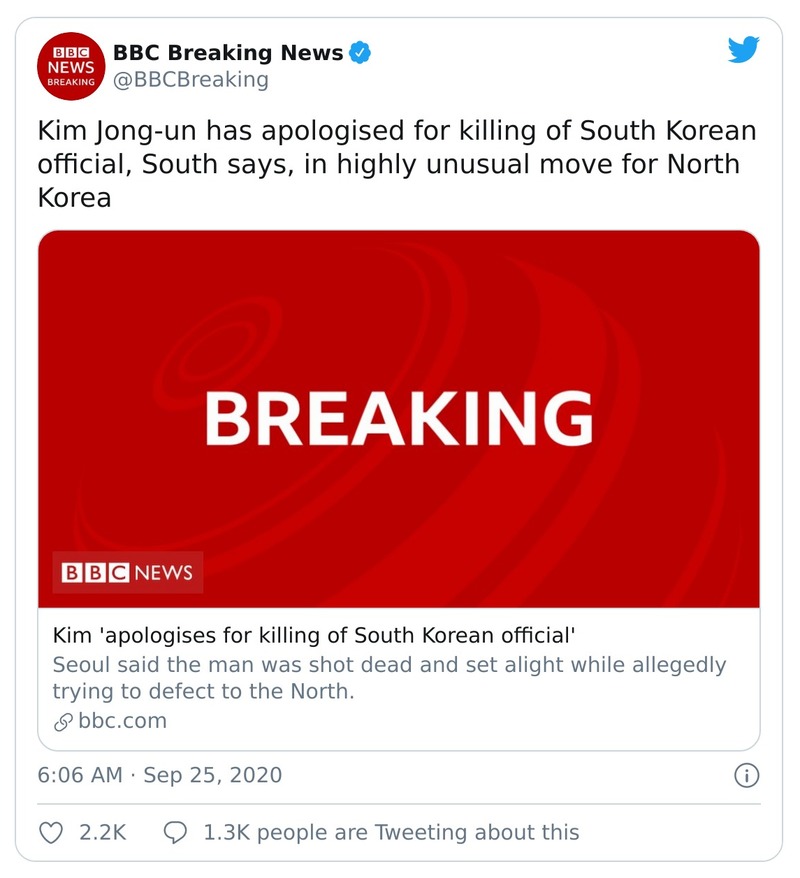 Post preview from Donald Trump