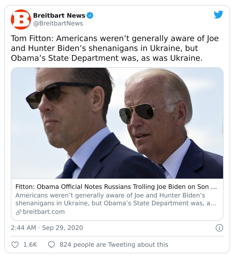 Post preview from Donald Trump