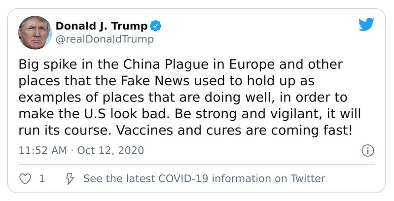 Post preview from Donald Trump