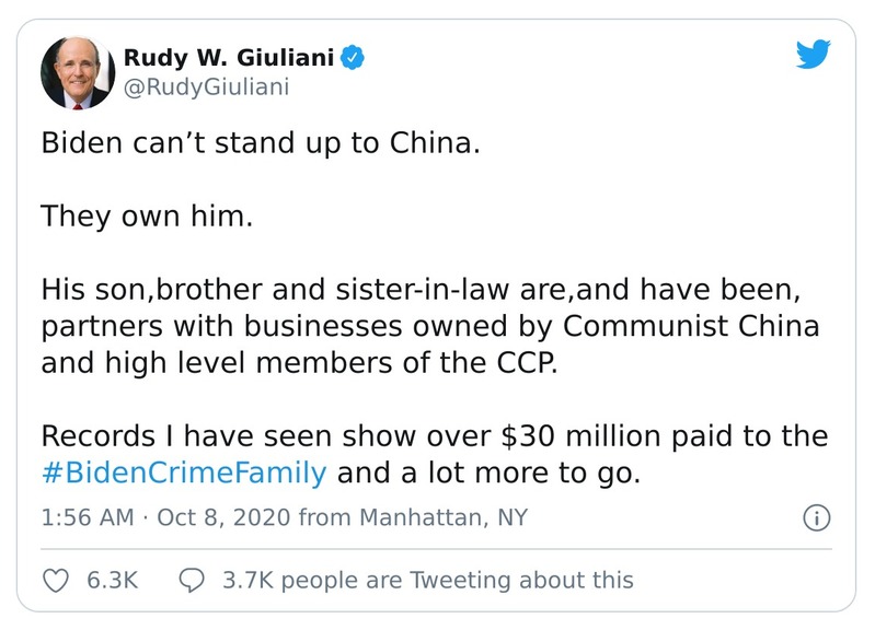 Post preview from Donald Trump