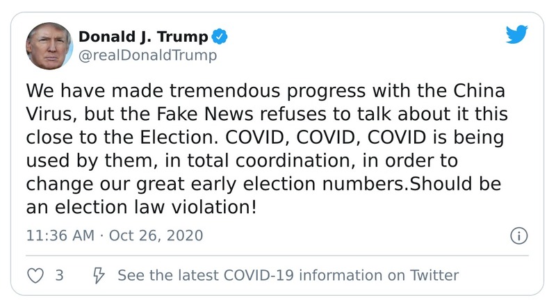 Post preview from Donald Trump