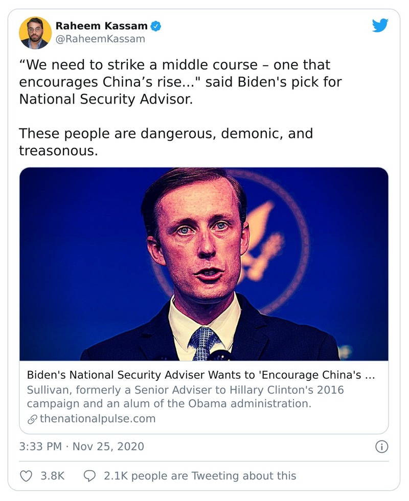 Post preview from Donald Trump