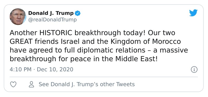 Post preview from Donald Trump