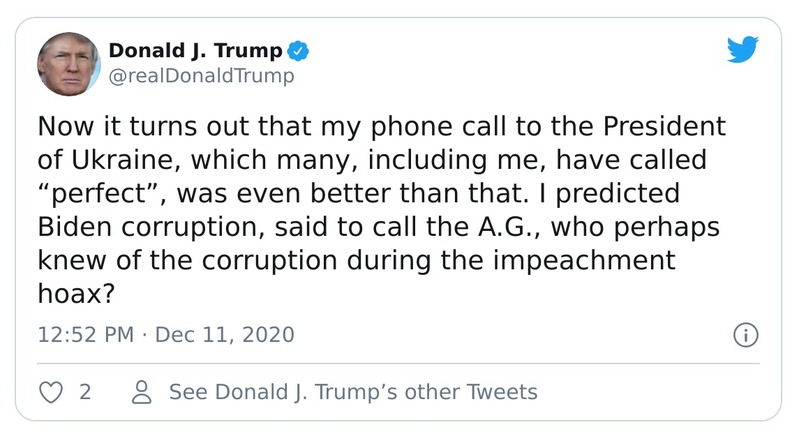 Post preview from Donald Trump