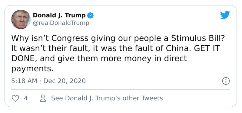 Post preview from Donald Trump