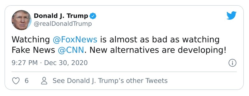 Post preview from Donald Trump