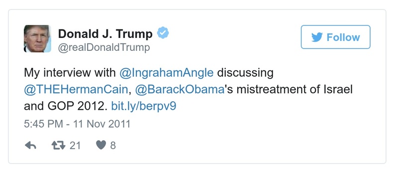 Post preview from Donald Trump