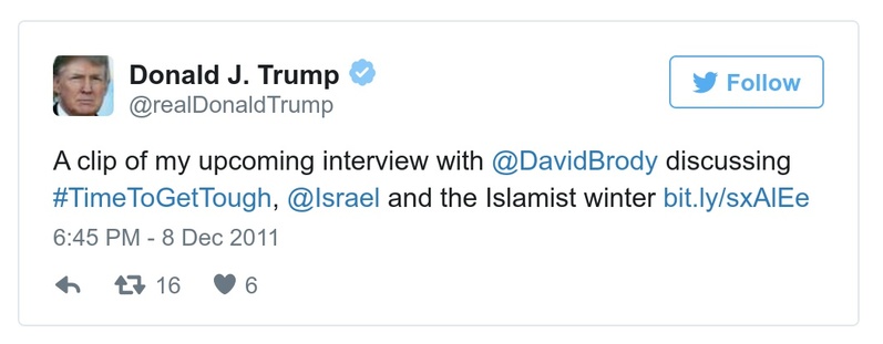 Post preview from Donald Trump