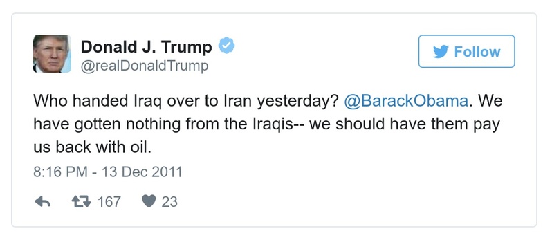 Post preview from Donald Trump