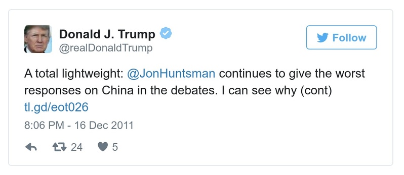 Post preview from Donald Trump