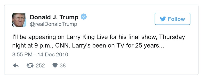 Post preview from Donald Trump