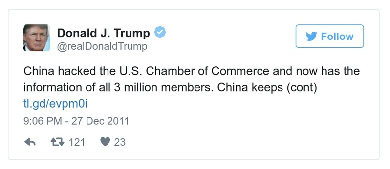 Post preview from Donald Trump