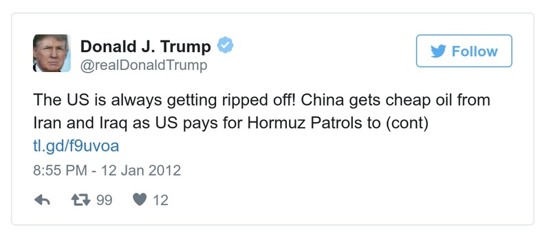 Post preview from Donald Trump