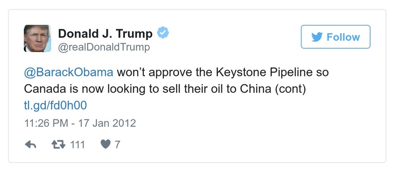 Post preview from Donald Trump