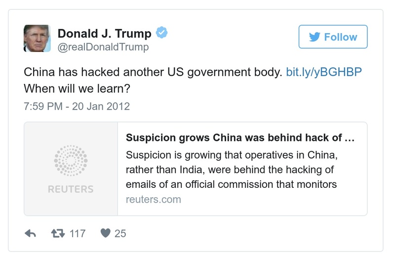 Post preview from Donald Trump