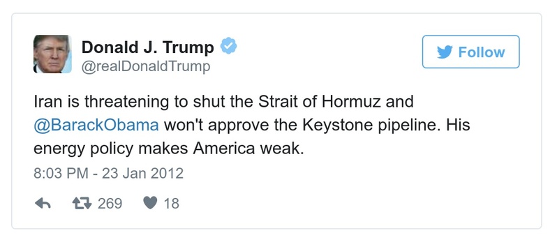 Post preview from Donald Trump