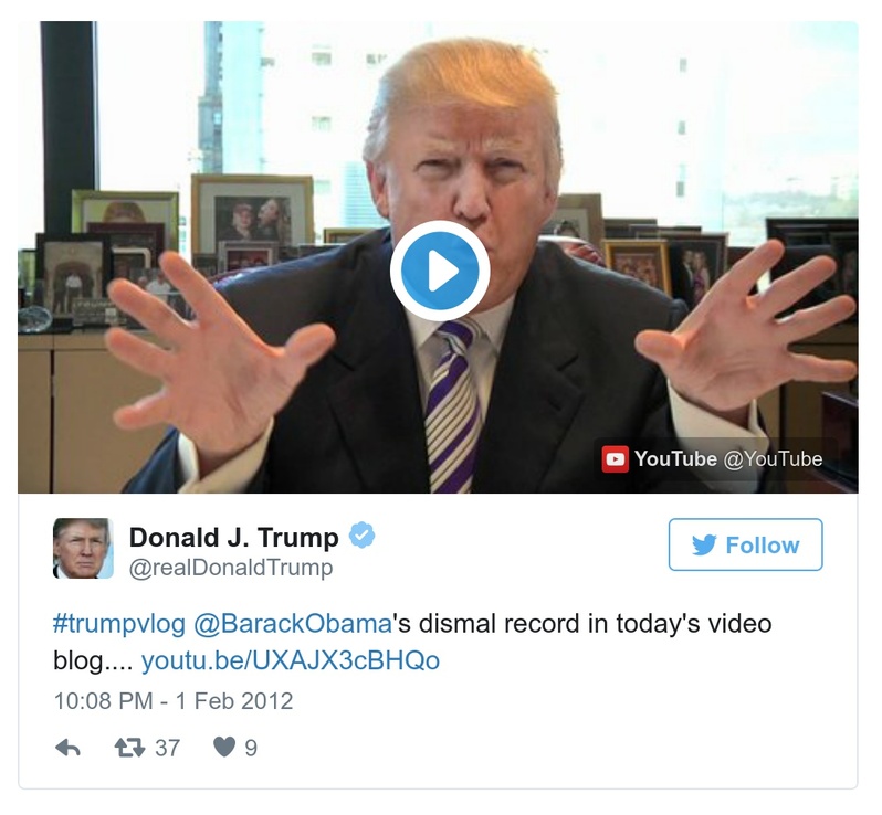 Post preview from Donald Trump